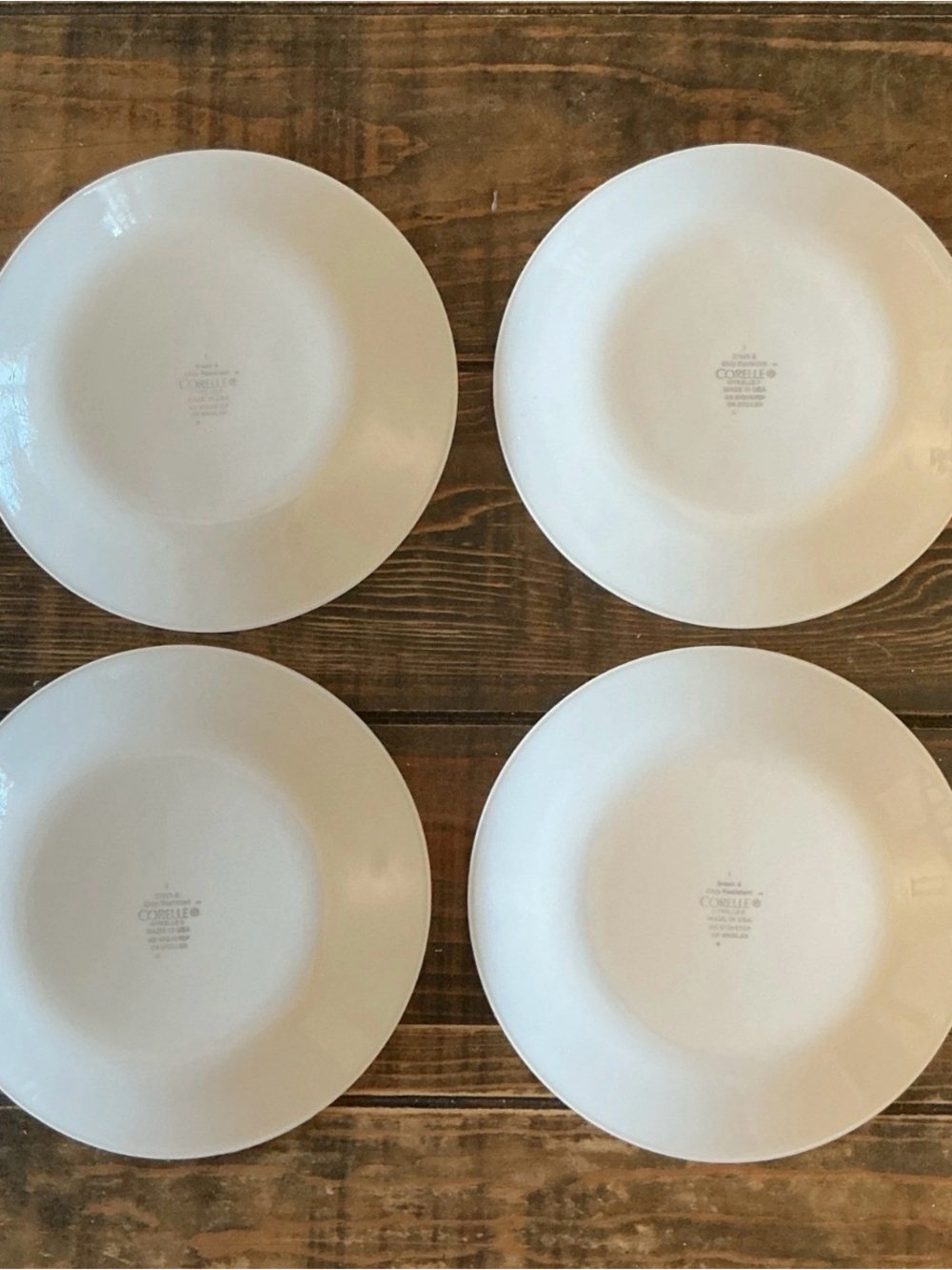 Set of 8 Corelle Secret Garden bread and butter dessert plates. - Picture 6 of 9